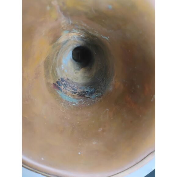 Vintage Antique Copper/Brass Calvary Bugle Signal Horn - Picture 6 of 10